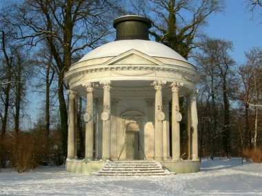 Der Freunschaftstempel Im Winter - Park Sanssouci