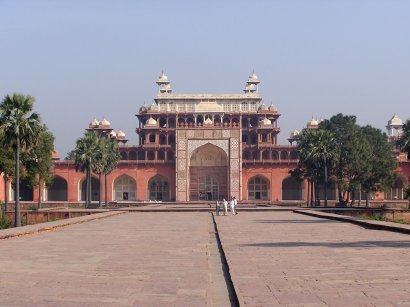 das Mausoleum Kaiser Akbars