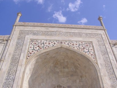 Taj Mahal- Detail