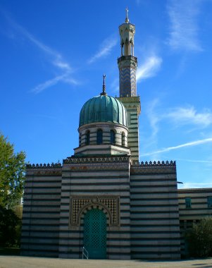 das Pumpenhaus in Potsdam im Stil einer maurische Moschee