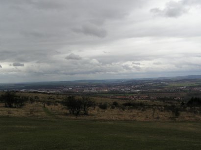 Blick vom Ettersberg auf Weimar
