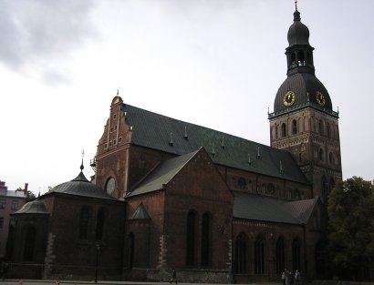 der Dom von Riga Grundsteinlegung im Jahre 1211