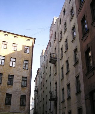 Hinterhof Riga Neustadt