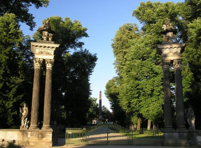 Obeliskportal Haupteingang zum Park Sanssouci