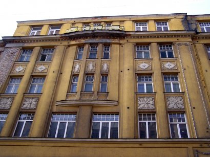 Fassade Wohnhaus Rigaer Neustadt