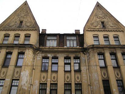 Jugendstilfassade Riga Neustadt