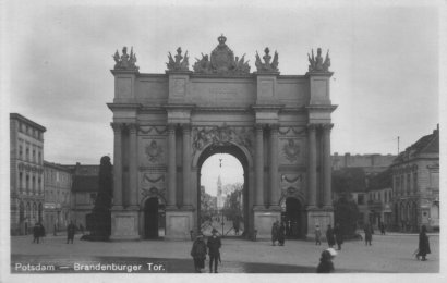 das Brandenburger Tor vor 1945