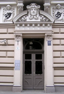 Hauseingang  Riga Altstadt