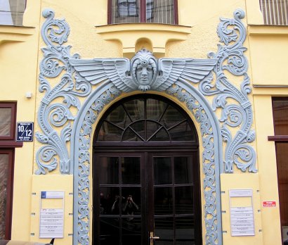 Hauseingang  Riga Neustadt