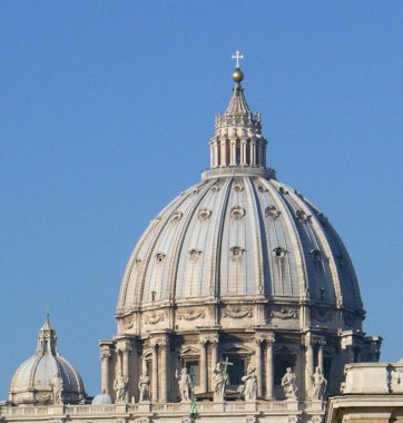 Rom die Kuppel von St. Peter