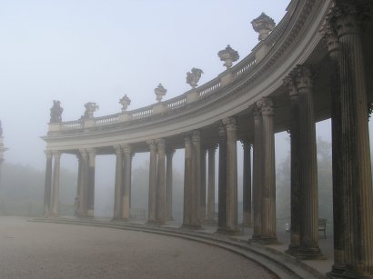 Kolonnaden am Schloss Sanssouci
