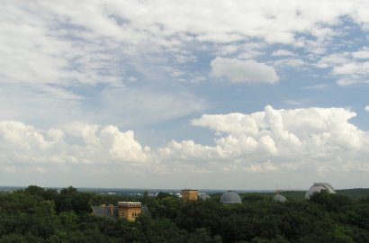 das Ensemble der wissenschaftlichen Observatorien auf dem Telegrafenberg